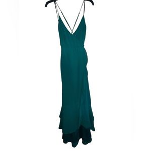 Lulus Green High Low Dress